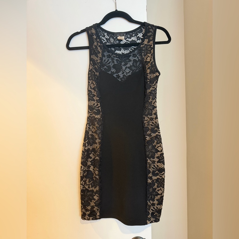 Lace Black Dress